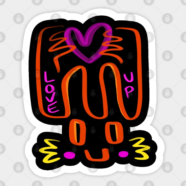 love up Sticker by Angel Rivas